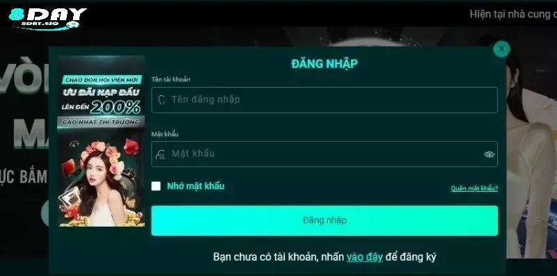 Mẹo tối ưu hiệu năng sau khi Đăng nhập 8day